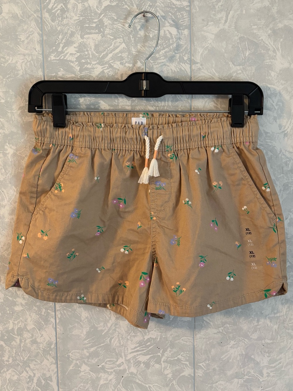 Gap kids floral drawstring short